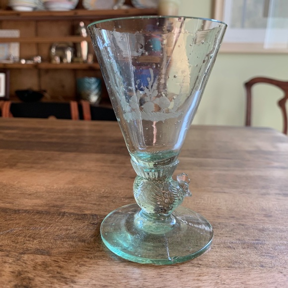 Rare Early American Hand Blown Glasses 8pcs - Picture 4 of 6